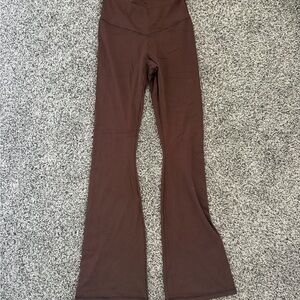 Brown Boot Cut Flare Pants